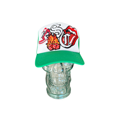 S.C green trucker hat 1/1