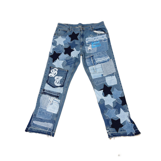 DENIM STARS PANTS