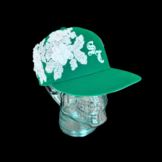 S.C  green  snapback