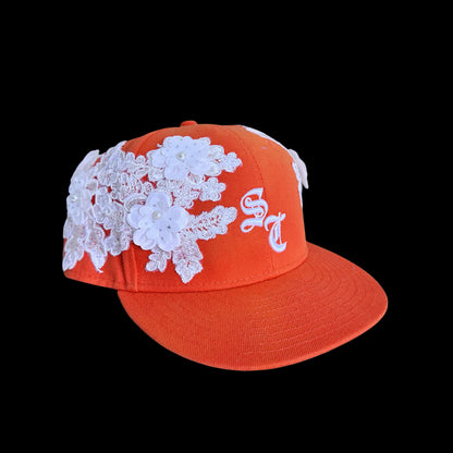 S.C orange snapback