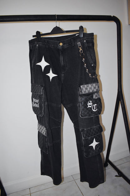 S.CxGG BAGGY PANTS