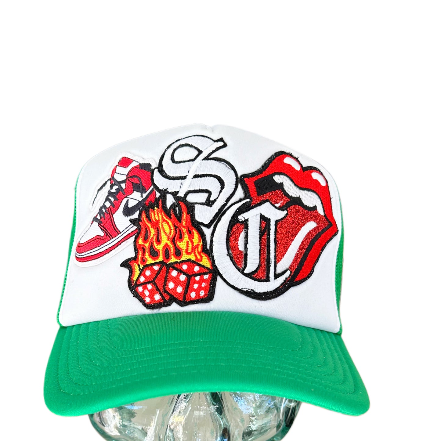 S.C green trucker hat 1/1