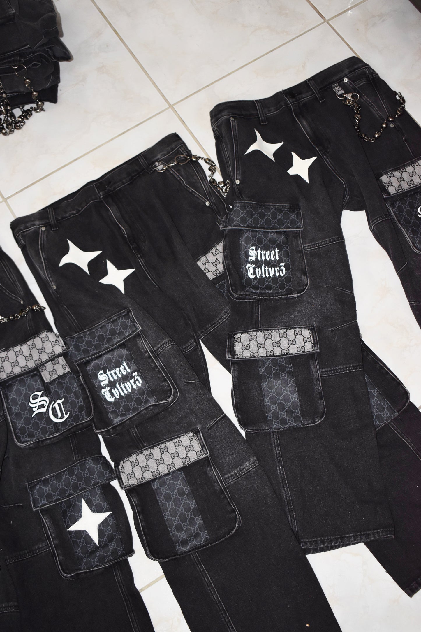 S.CxGG BAGGY PANTS