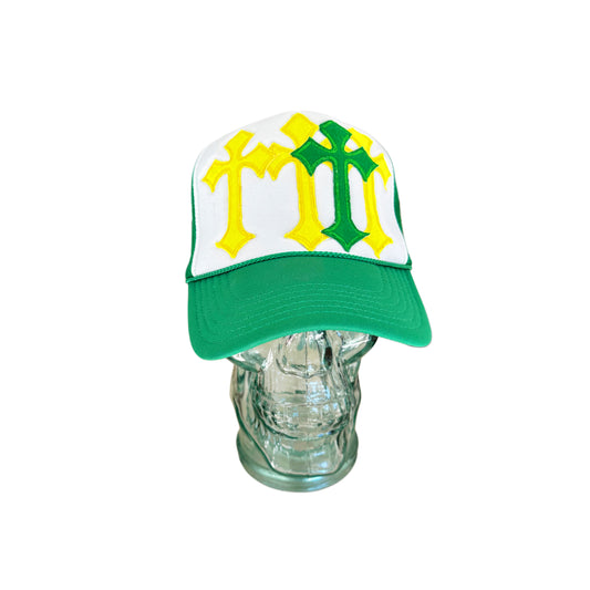 S.C green trucker hat