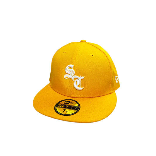 YELLOW SNAPBACK HAT WITH “SC” LOGO