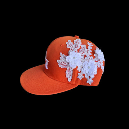 S.C orange snapback