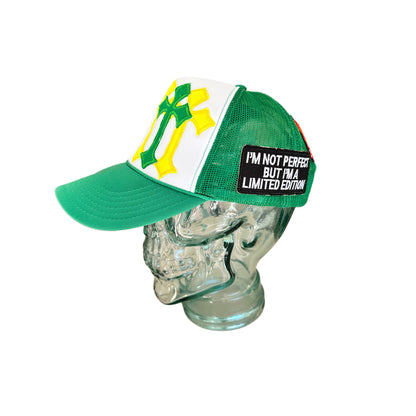 S.C green trucker hat