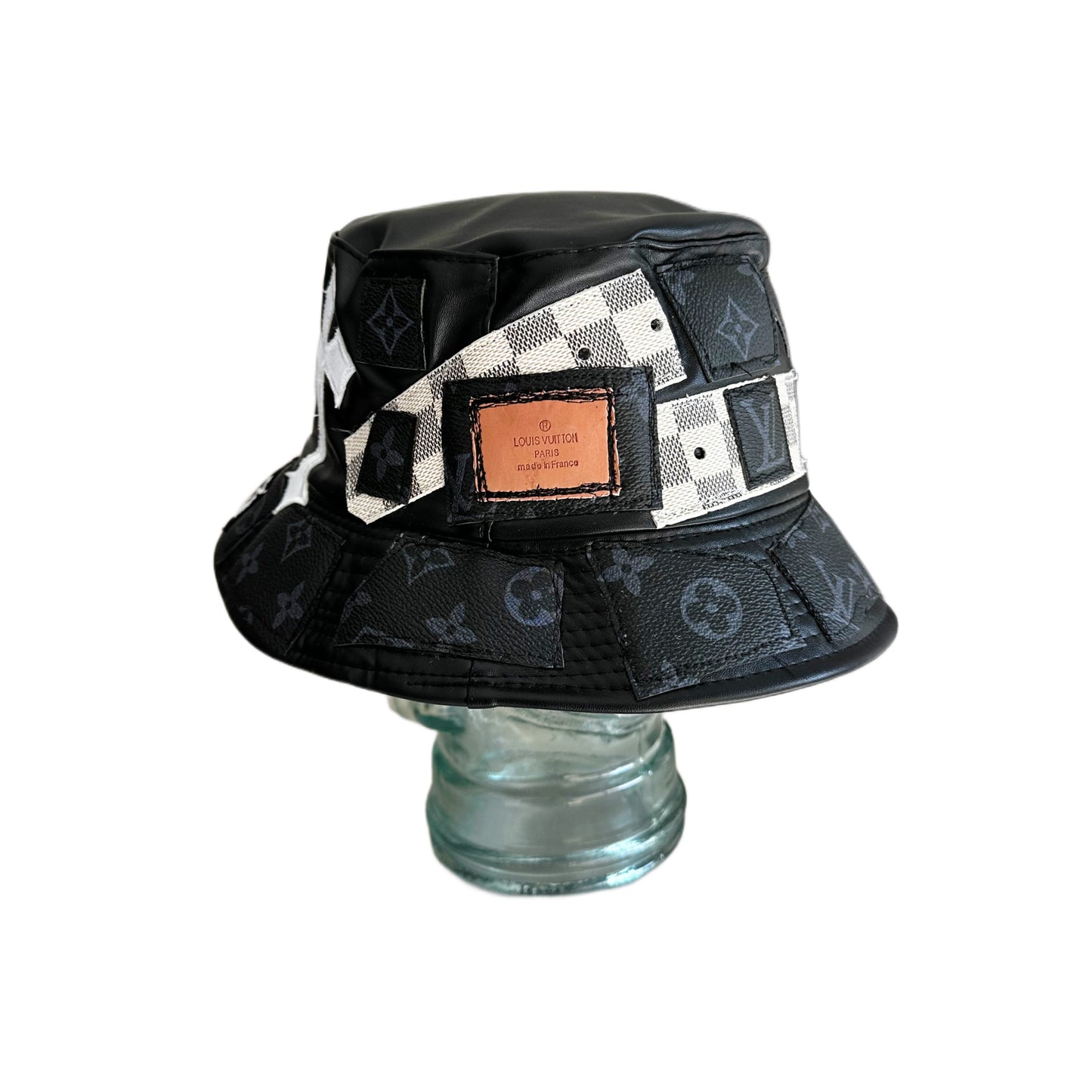 “SC x louisvuitton “LEATHER BUCKET HAT