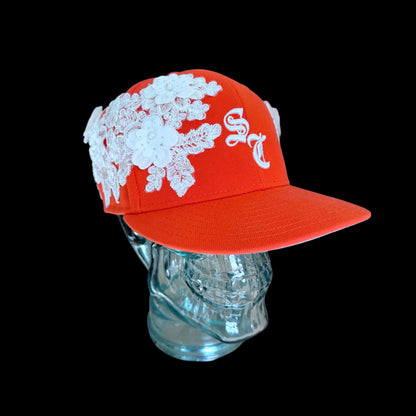 S.C orange snapback